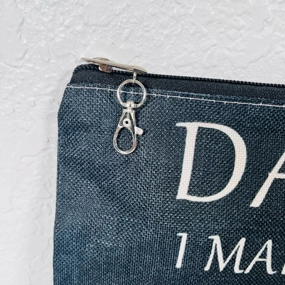 Denim Canvas "I Make 50 Look Good" Pouch - Picture 5 of 8